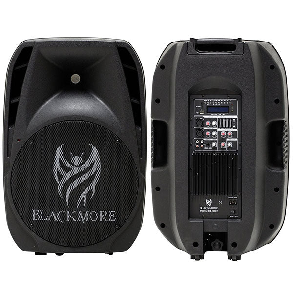 Blackmore Bocina Amplificada 15" , Radio Fm, Usb, Sd, Aux, Bluetooth , Microfono Gratis