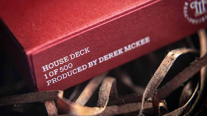 Cherry Casino House Deck Playing Cards - Reno Red Playing Cards by Pure Imagination Projects