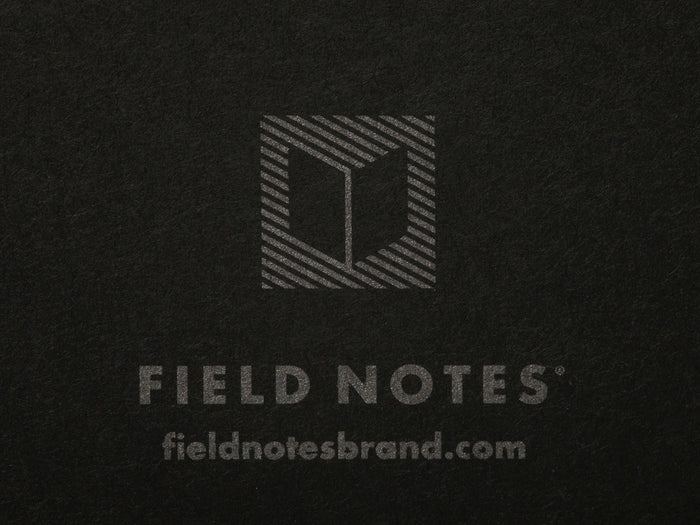 FIeld Notes Pitch Black Memo Book Set of 3