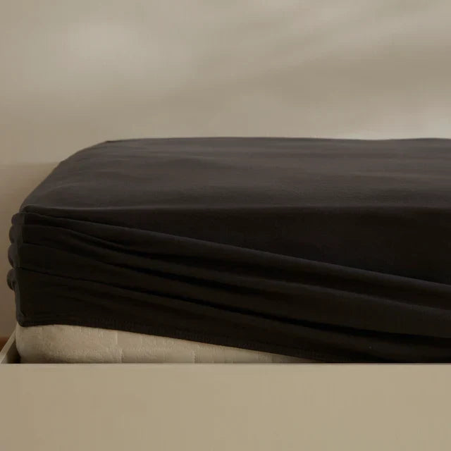 Housse de matelas Jersey Karaca Home, 200x200+30 cm, Anthracite