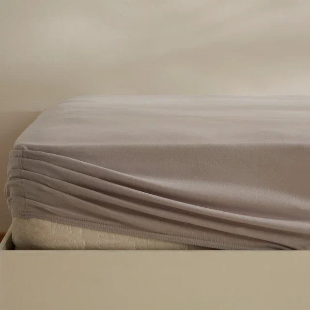 Housse de matelas Jersey Karaca Home, 200x200+30 cm, Gris