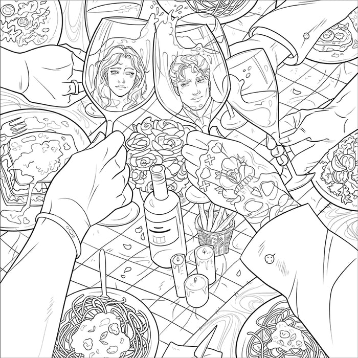 Lights Out: The Official Coloring Book