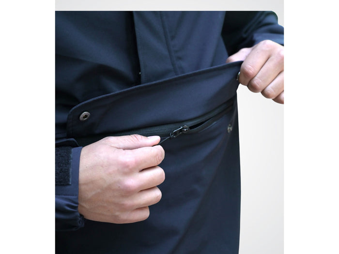 Manitoba Storm Compact 3 Waterproof Jacket | Navy