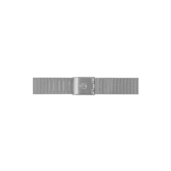 Mesh Uhrenarmband Silber 12 mm