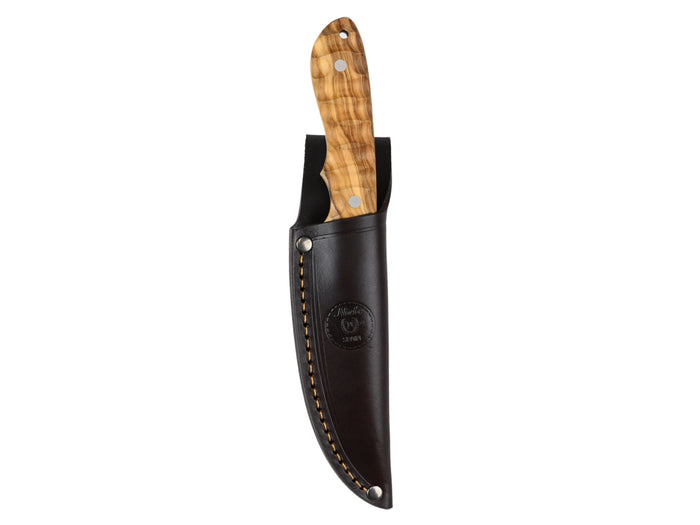 Miguel Nieto Viking Outdoor Knife 100mm | Olive Wood