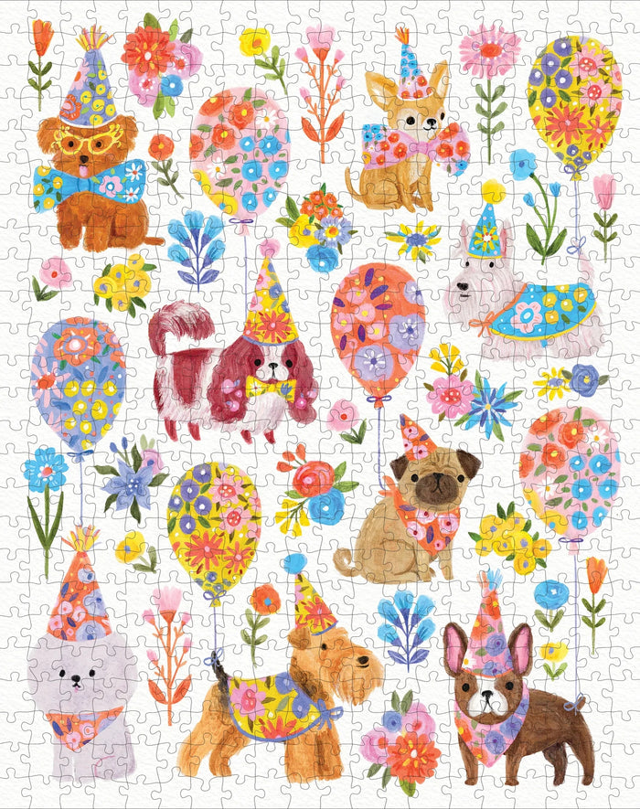 Party Dogs | 500 Piece Jigsaw Puzzle