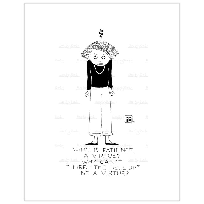 Patience Fine Art Print