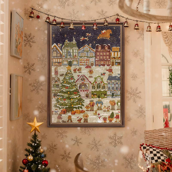 Puppies' Christmas Eve | 1,000 Piece Jigsaw Puzzle