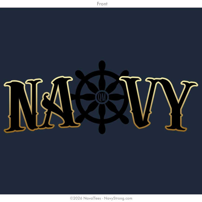 "Quartermaster" Tee | Navy
