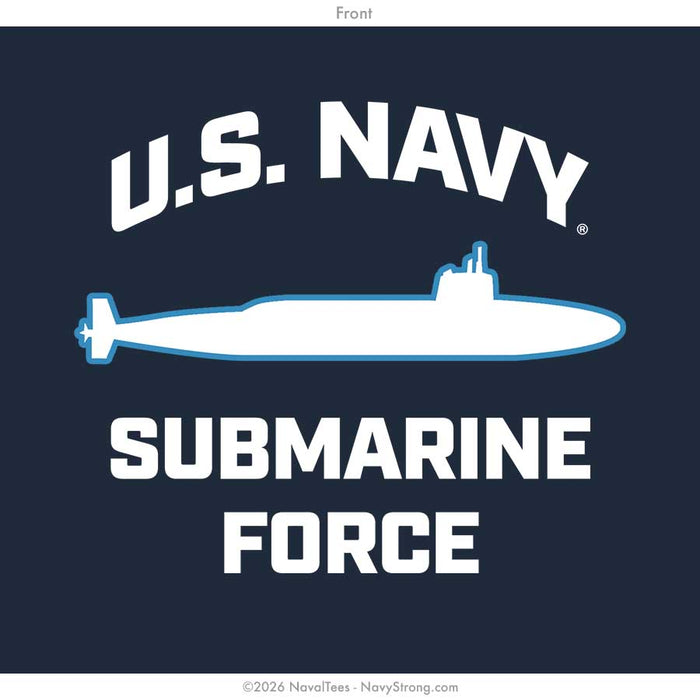 "Subs & Targets" Long Sleeve Tee | Navy