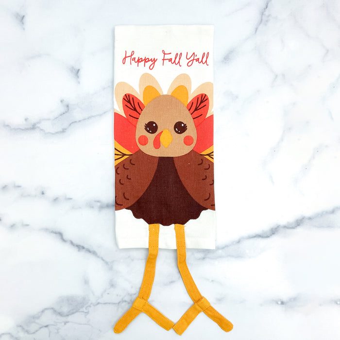 Towel Turkey Dangle Legs