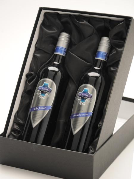 Twin Bottle Satin Lined Box