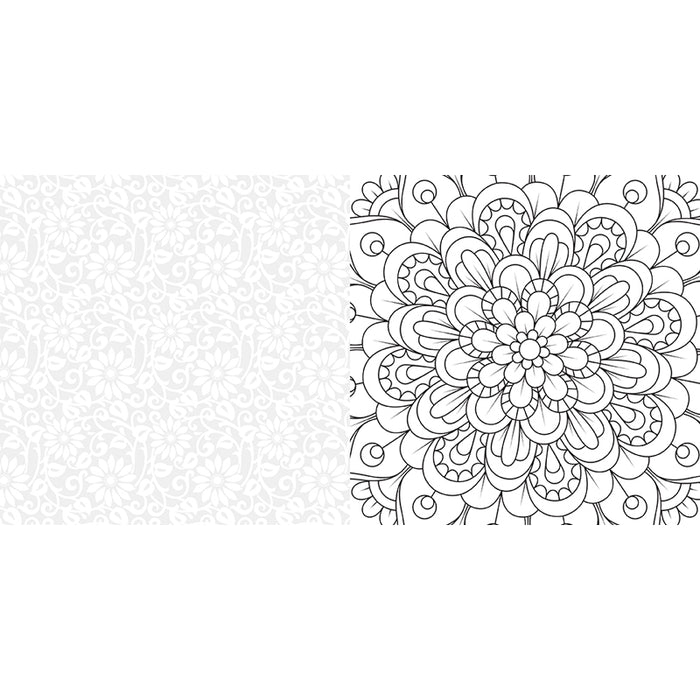 100 Blooming Designs: Flowers
