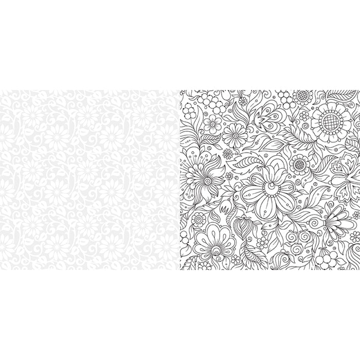 100 Blooming Designs: Flowers