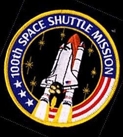 100th' Space Shuttle Mission Commemorative - Patch - The Space Store