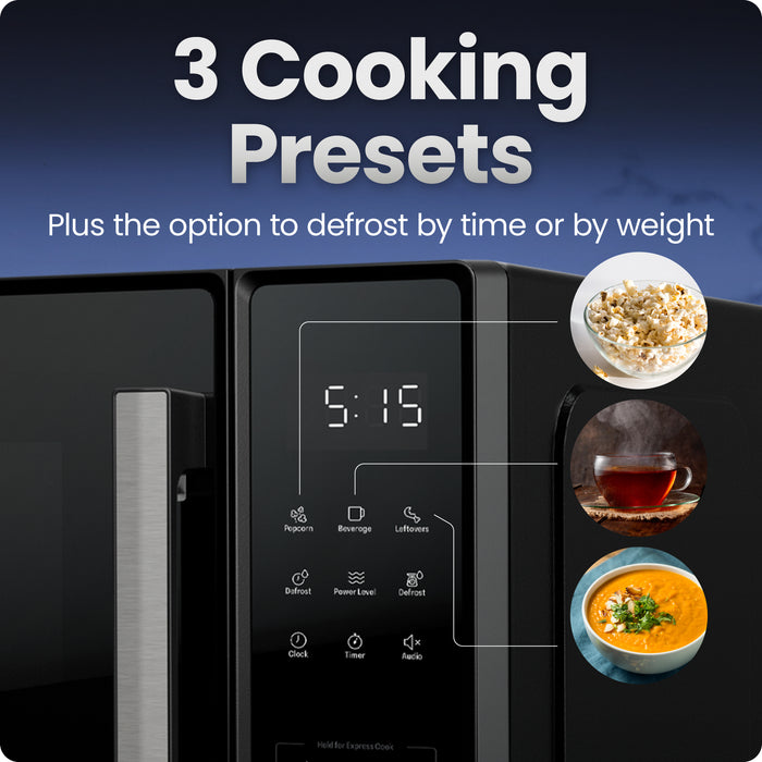 1.1 Cu. Ft. Countertop Digital Microwave Oven