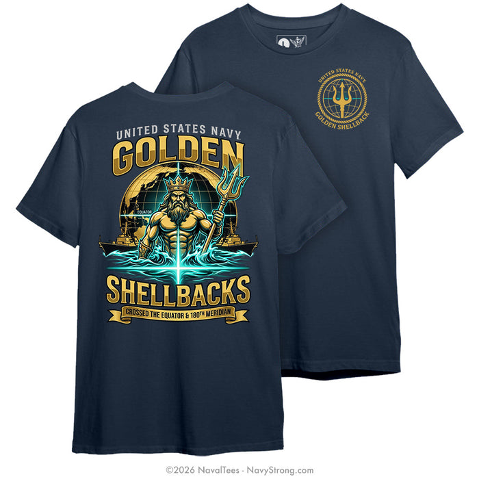 "180th Meridian" Tee | Navy
