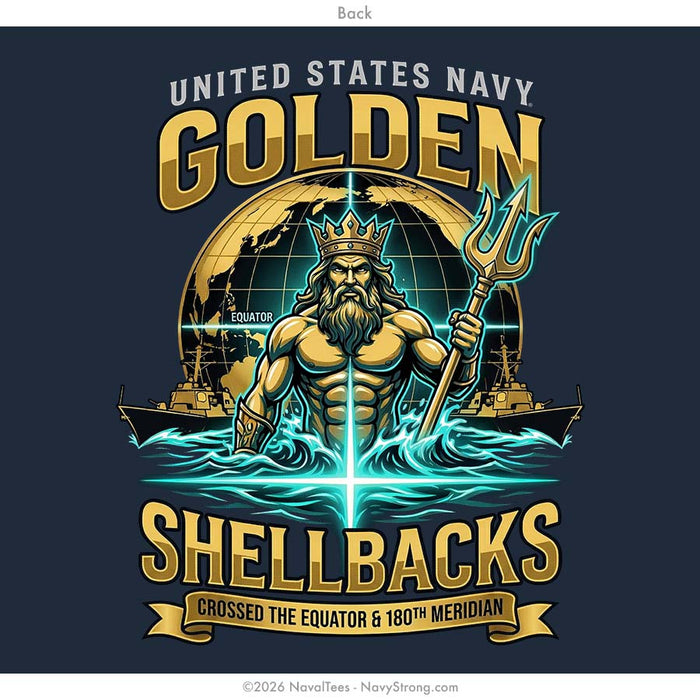 "180th Meridian" Tee | Navy