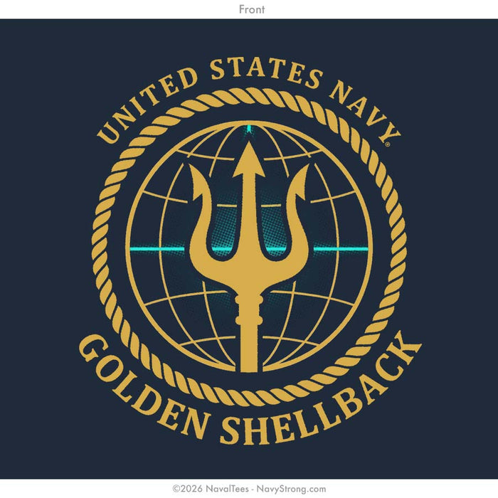 "180th Meridian" Tee | Navy