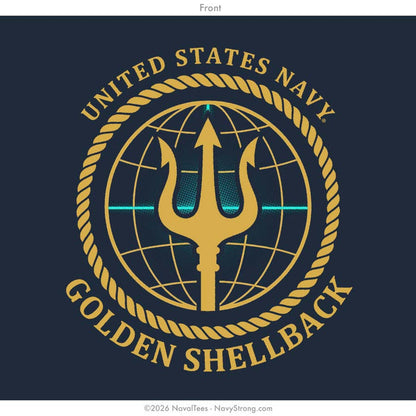 "180th Meridian" Tee | Navy