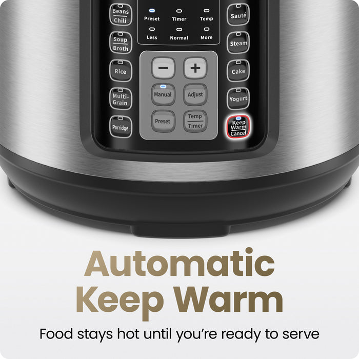 6-Quart 13-in-1 Multicooker