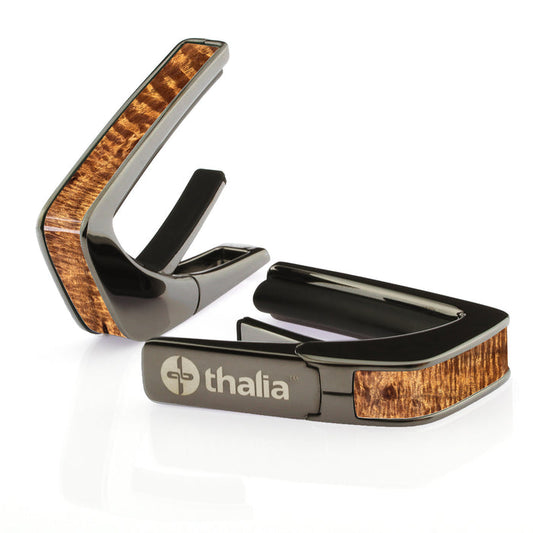 Thalia AAA Grade Curly Hawaiian Koa | Capo