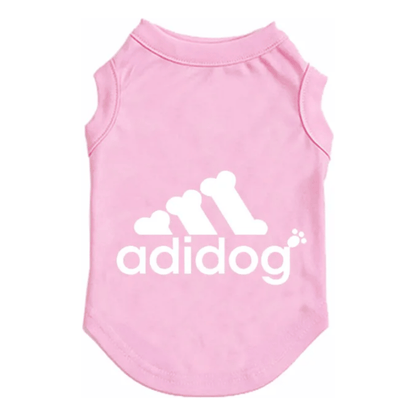 AE Dog Apparel Pink / XS Adi-dog Dog Tee in Pink or Black