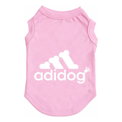 AE Dog Apparel Pink / XS Adi-dog Dog Tee in Pink or Black