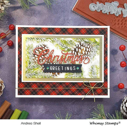 Alphabet Mini Clear Stamps - Whimsy Stamps