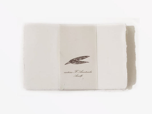 Amalfi Handmade Paper Foldover Notes 4x6