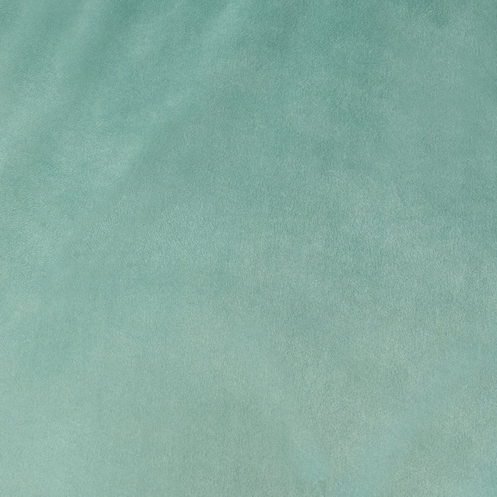 Antoinette Rouched Velvet Pet Bed Seafoam