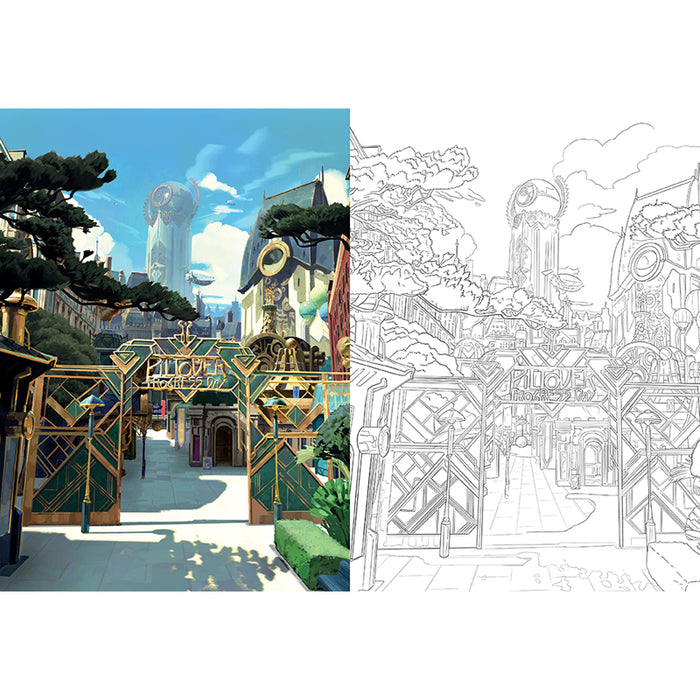 Arcane: The Official Coloring Book