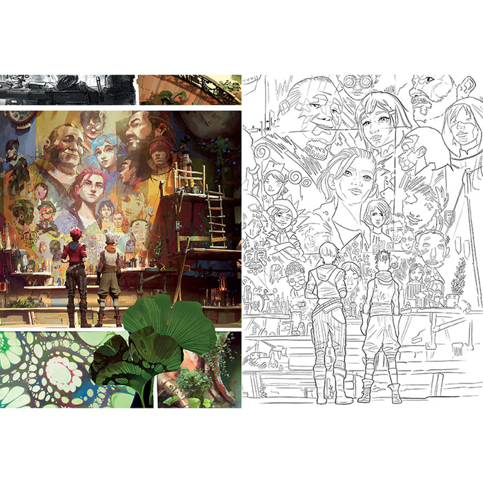 Arcane: The Official Coloring Book