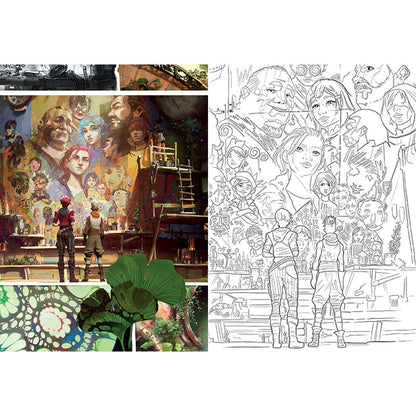 Arcane: The Official Coloring Book