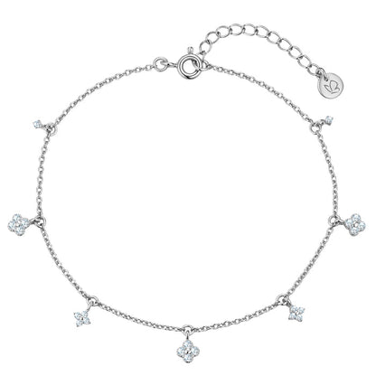 Armband mit Zirkonia-Anhängern