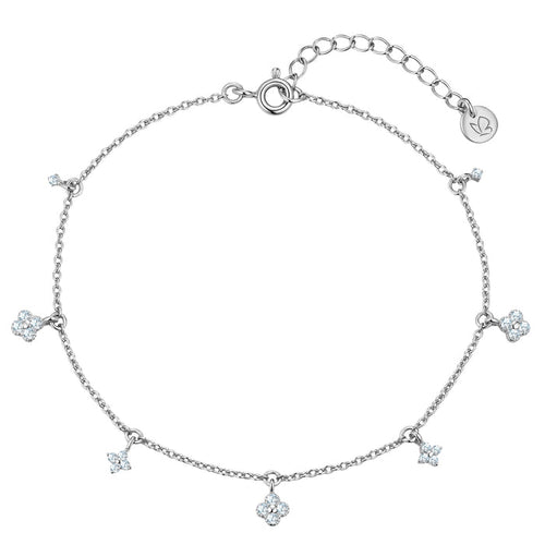 Armband mit Zirkonia-Anhängern