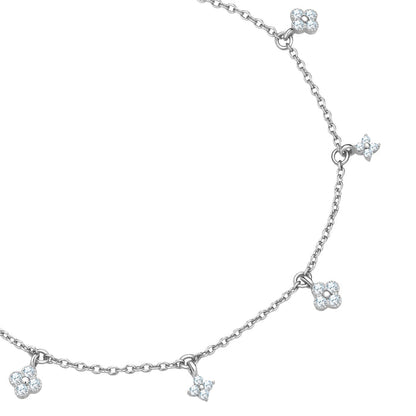 Armband mit Zirkonia-Anhängern