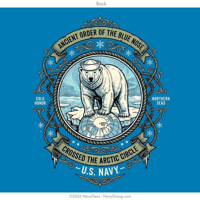 "Artic Circle" Tee | Sapphire