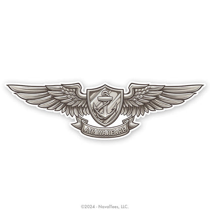 "Aviation Warfare" Vinyl Sticker | 3.75 x 12 in