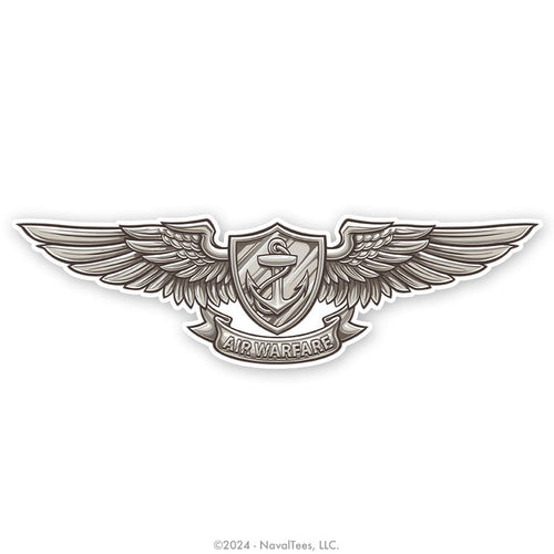 "Aviation Warfare" Vinyl Sticker | 3.75 x 12 in