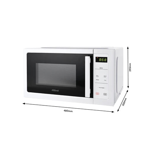BACK SOON! Mistral 25L Microwave White