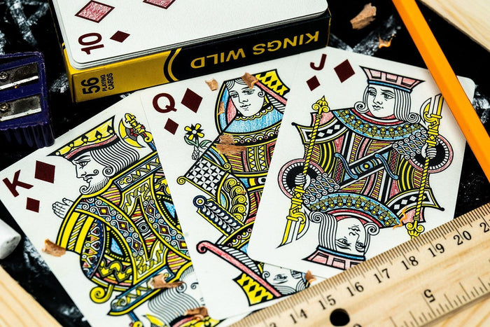 Back To School Playing Cards by Kings Wild Project