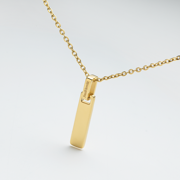 Bar Pendant Gold