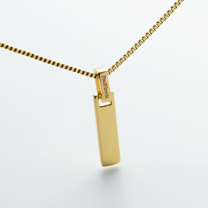 Bar Pendant Gold