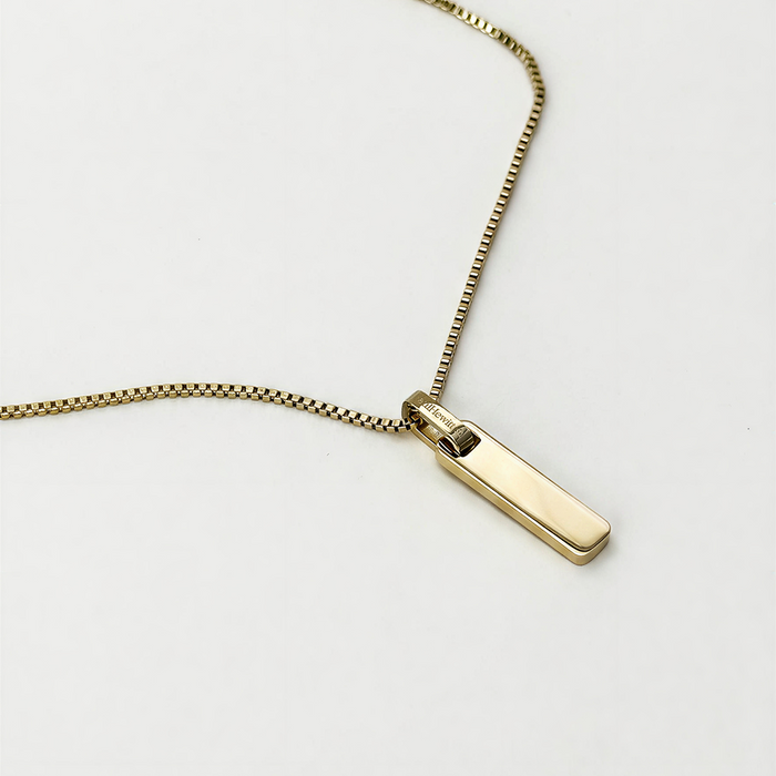 Bar Pendant Gold