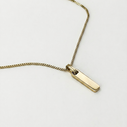 Bar Pendant Gold