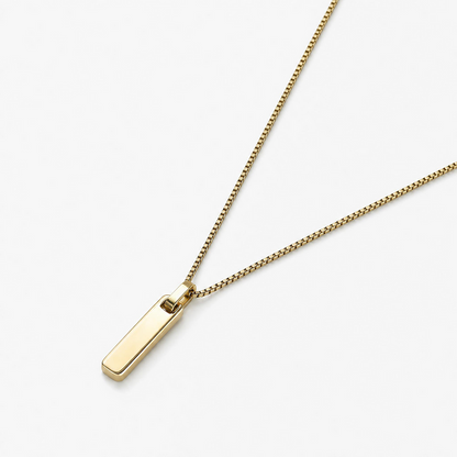 Bar Pendant Gold