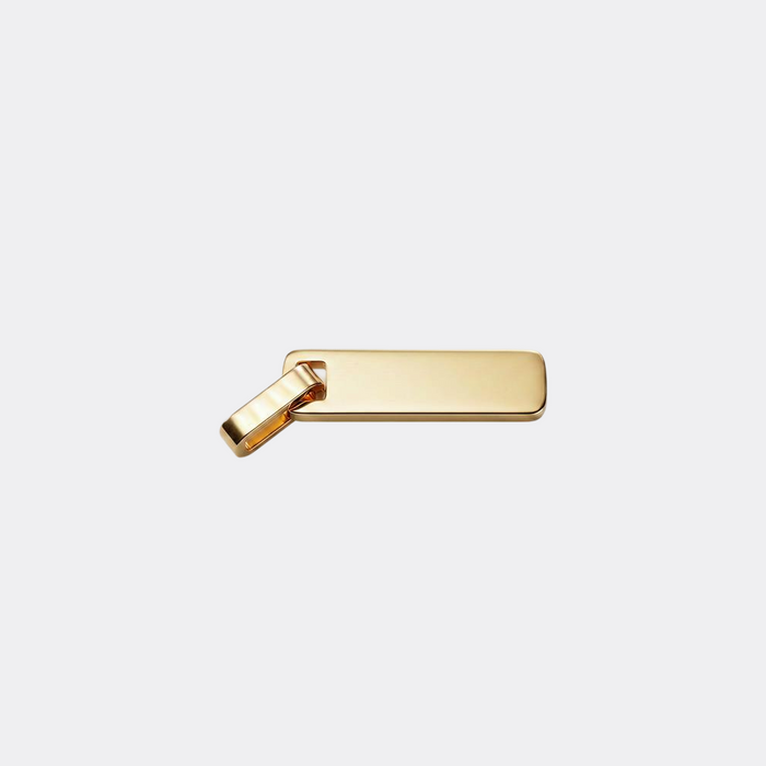 Bar Pendant Gold