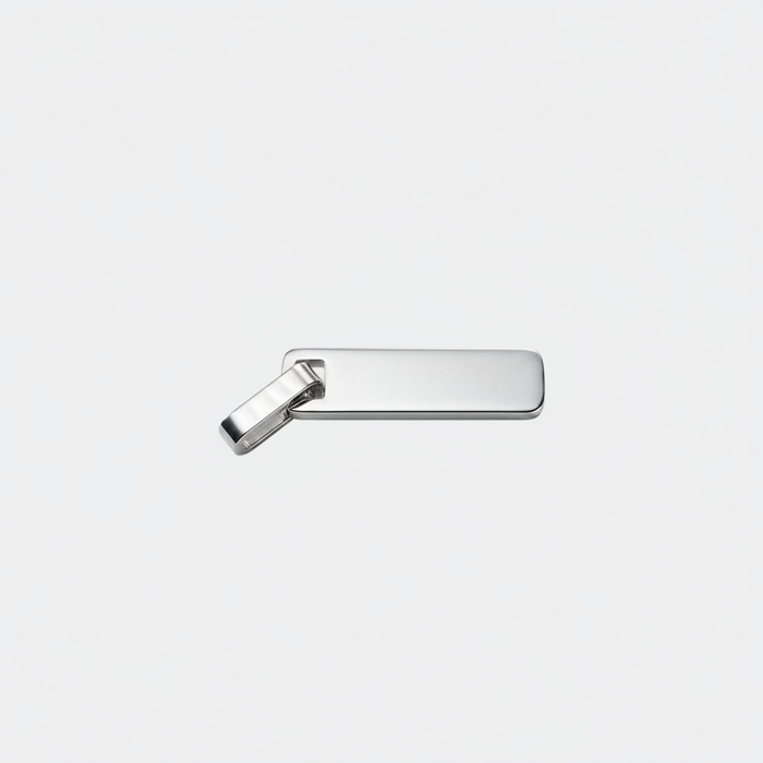 Bar Pendant Silber