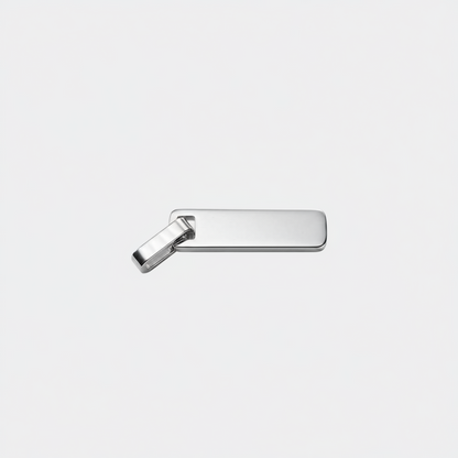 Bar Pendant Silber